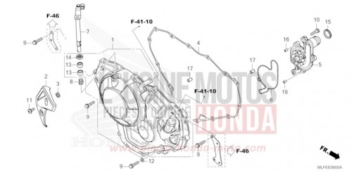 PANNEAU CARTER-MOTEUR D. (NT1100A) NT1100AS de 2025
